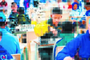 Formidable local force in world of chess