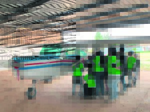 Jeugdag op die vliegveld