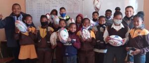 Orchard Primary School learners welcome donation