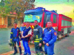 Uit hysbak gered