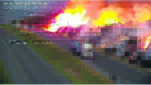 Brand woed naby bekende blyplek in Dutoitskloofpas