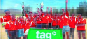 Sport na jongmense op plase geneem