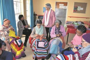 Golden Girls gebrei met die naald