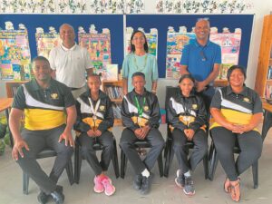 Overhex Primêr spog met ster-atlete