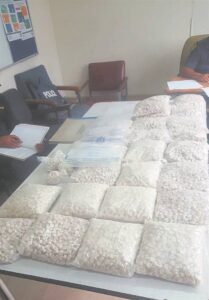 Mandrax stash found planted in garden