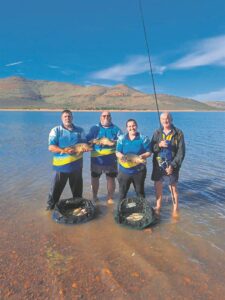 Groot visse byt weer in Kwaggaskloof