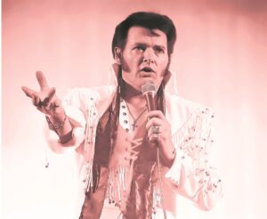 Elvis fans will be blown away on Tuesday at the Golden Valley Casino