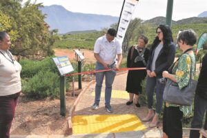Karoo Desert Garden goes Braille