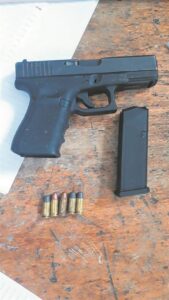 Man clocked for Glock