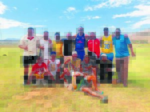 Brandvlei wen met drie paaltjies