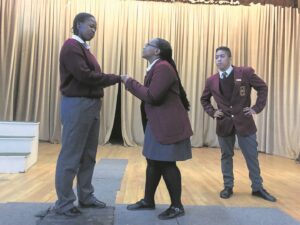 Pionierskool tree in Kaapstad op