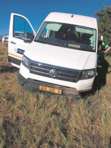 Patients in transit need ambulances after accident