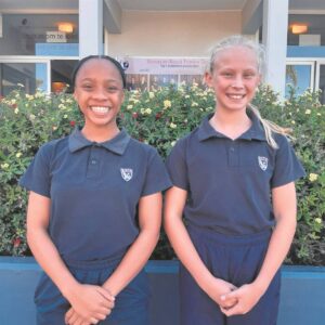 Netbalspelers in Wynlandproewe