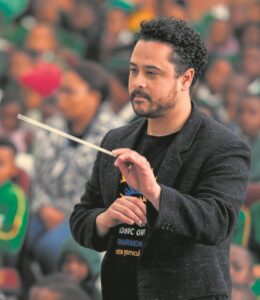Orkes 1ste keer in Robertson