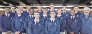 Worcester Gym boys’ first hockey team at internationals
