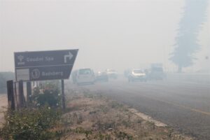 Veldbrande: Goudini-spa inderhaas ontruim