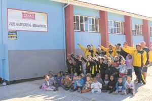 Kleuterskool vier 80 jaar met fees