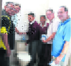 ‘Toilet Tummy’ saves water