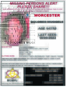 Worcesteriet word steeds gesoek