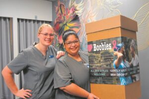 Bring gerus ’n ‘effens gebruikte’ bra saam