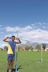 Jong atleet mik na Olimpiese Spele
