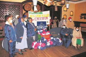Kleinbegin elderly get blankets