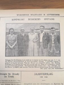 Koningin skryf laaste brief aan Worcester