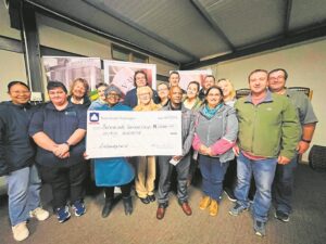 Vryburgers wys hulle gee om met skenking