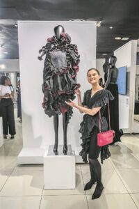 Haute couture from off-cut waste