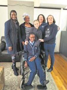 Rolstoel deel van groot les in omgee