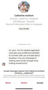 Inwoner se seer ná Forex-slenter