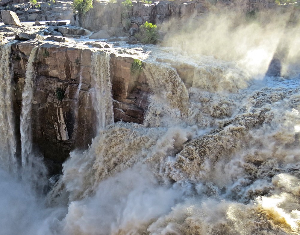 The Augrabies Falls in the Northern Cape.