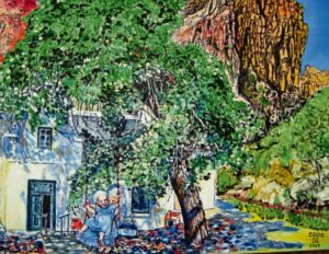 Daughter searching for Les Egling’s lost ‘Eggie’ paintings