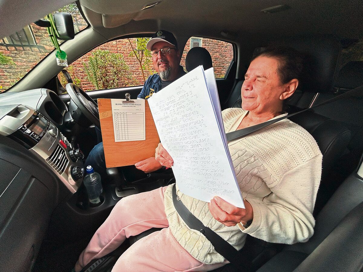 Blind navigators find their way during Paarl leg of Blind Navigator’s Rally
