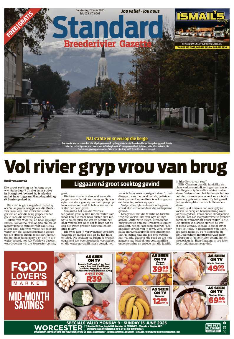 Standard Breederivier Gazette – E-edition – 12 June 2025