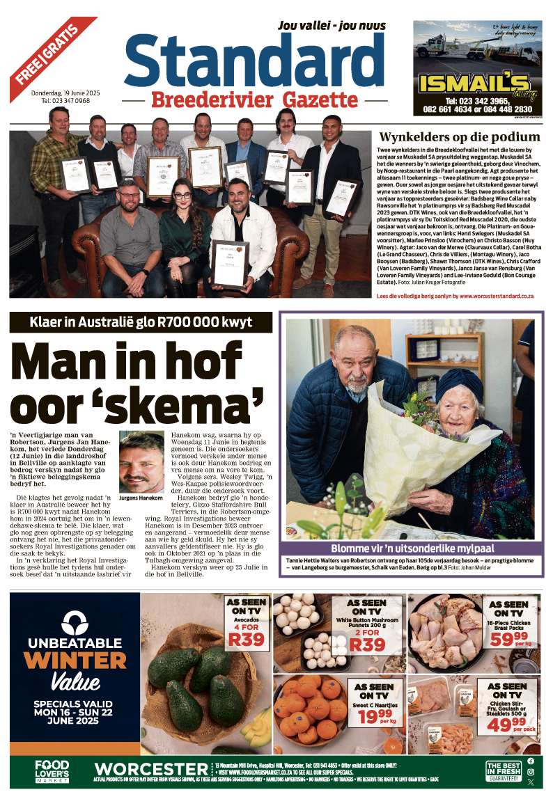 Standard Breederivier Gazette – E-Edition – 19 June 2025