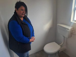 New bathrooms for seventeen municipal rental units in Zwelethemba