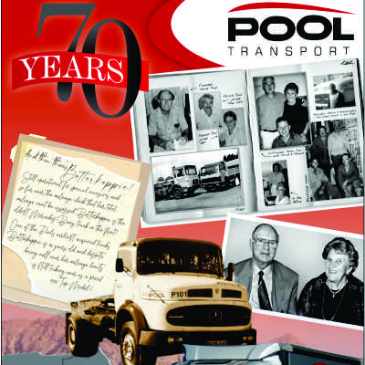 Pool Transport 70 years Supplement