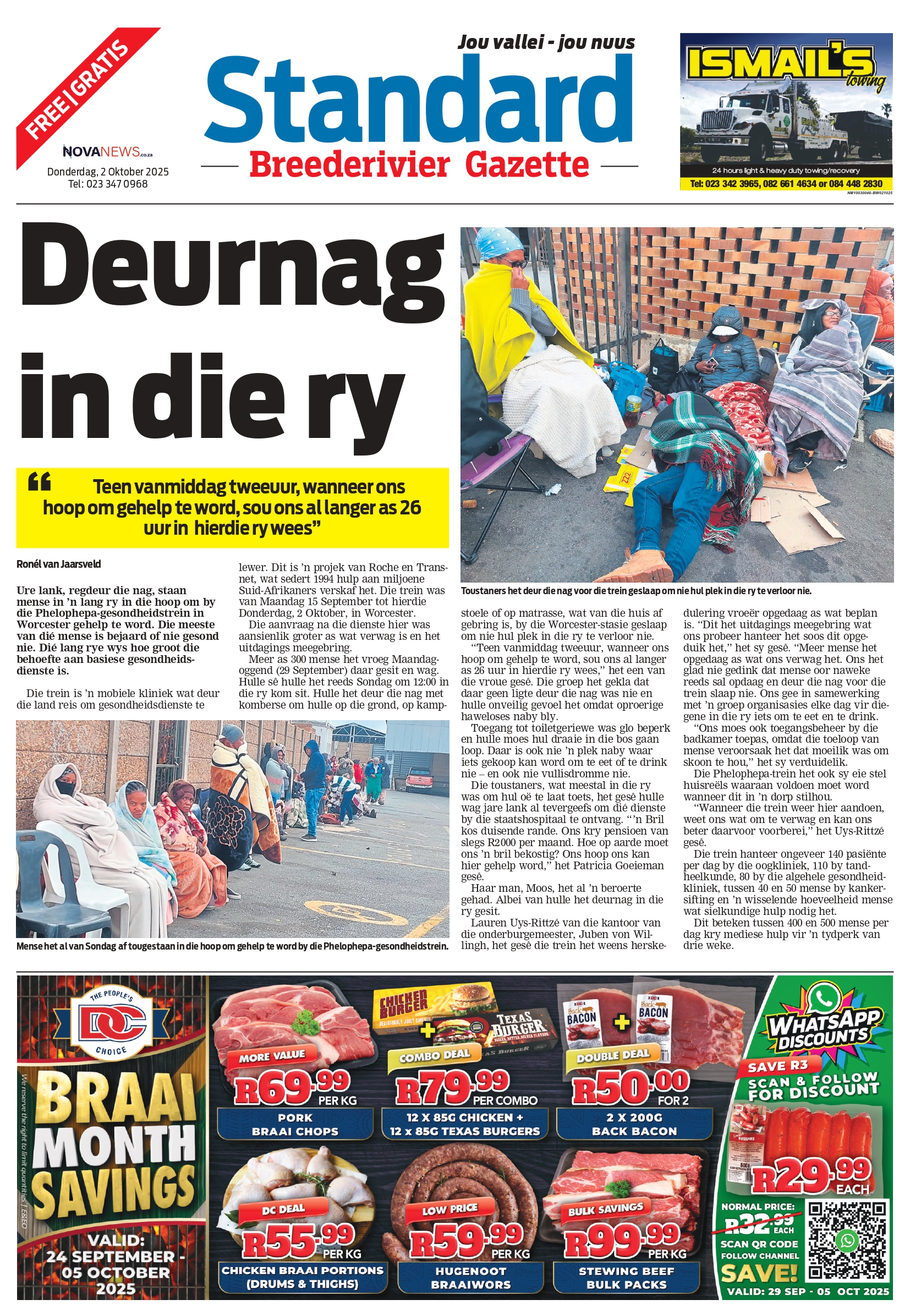 Standard Breederivier Gazette – E-edition – 2 October 2025