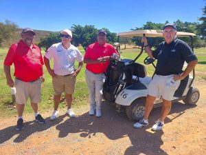 Senior gholfspelers spook dit uit in Sunshine Legends-toer