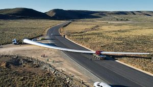 Transport of turbine parts will bring traffic to standstill once a week