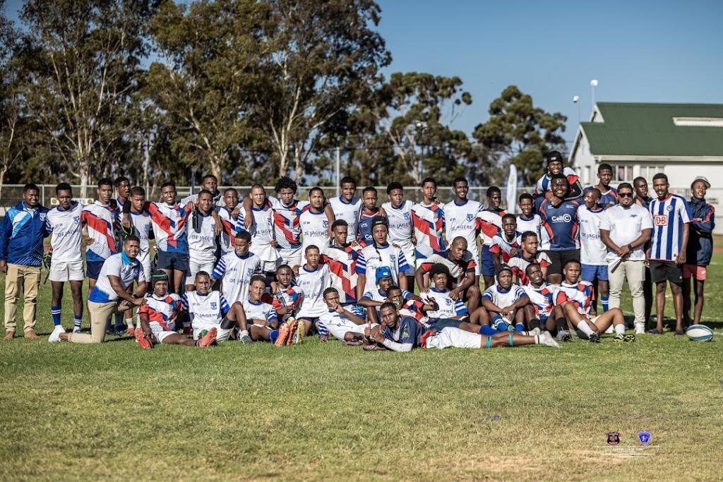 Gesamentlike spanfoto van Worcester Sekondêr en Somerset Hoërskool 