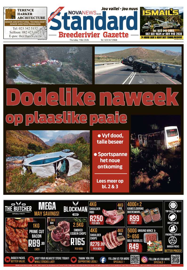 Standard Breederivier Gazette – E-edition – 7 May 2026