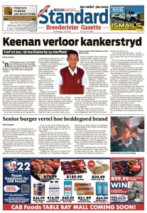 Standard Breederivier Gazette E-cover