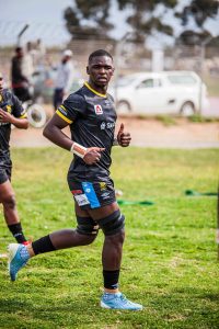 18-year-old Khanyiso from Robertson is a formidable force on the rugby field