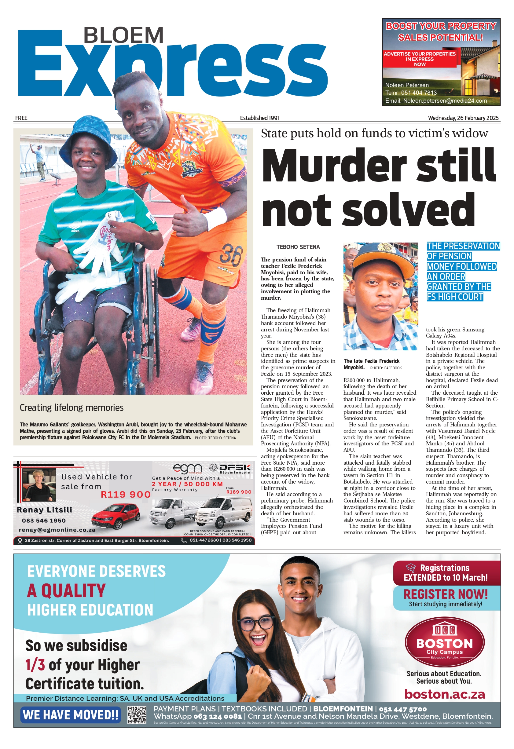 BloemExpress E-edition – 26 February 2025