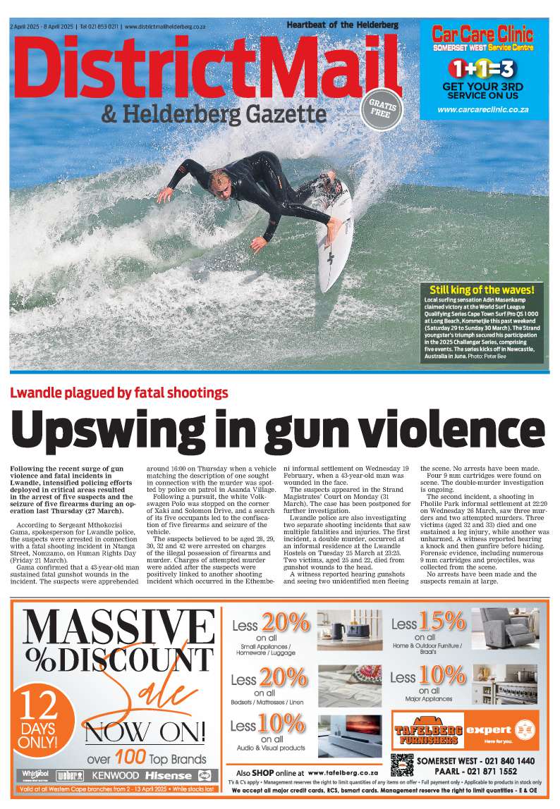 DistrictMail & Helderberg Gazette E-Edition – 2 April 2025