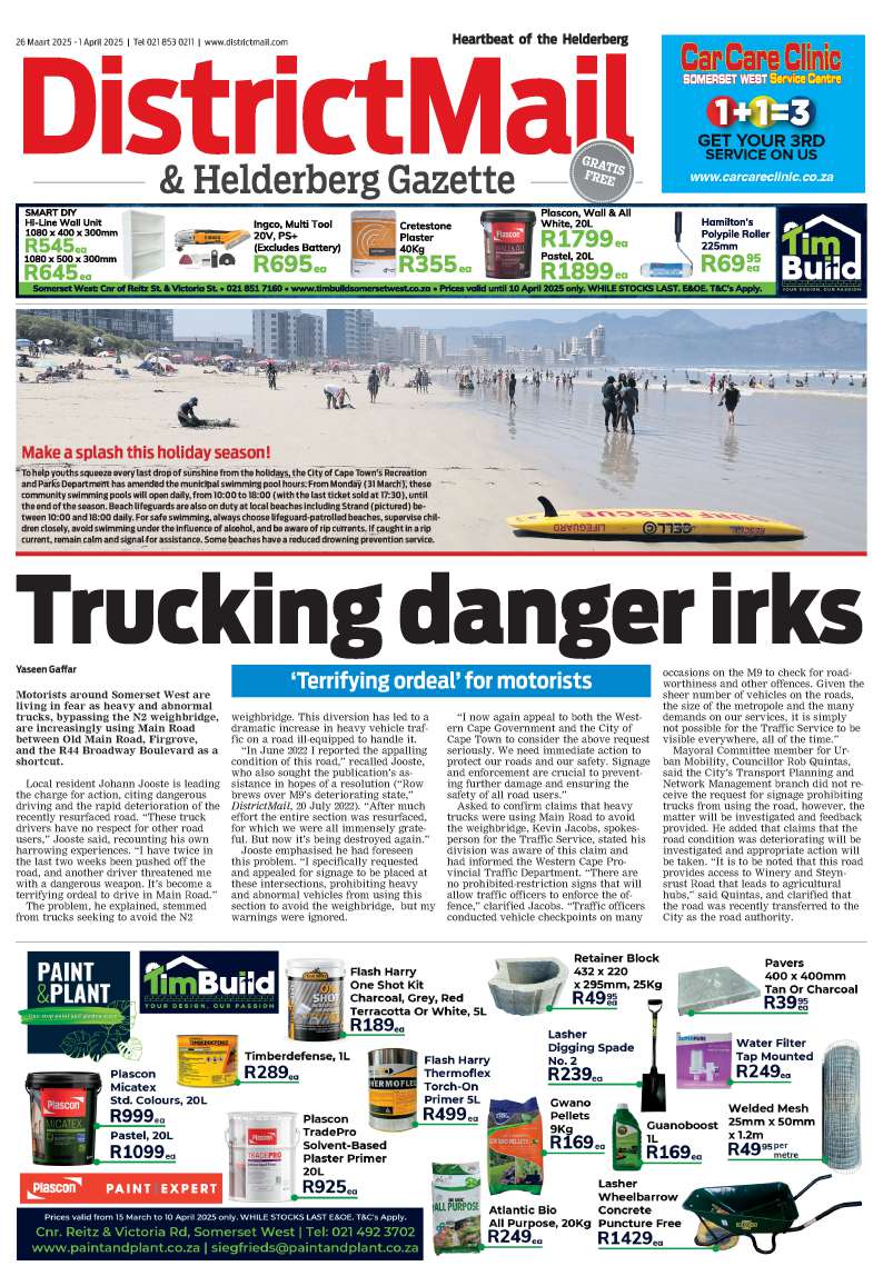 DistrictMail & Helderberg Gazette E-Edition – 26 March 2025
