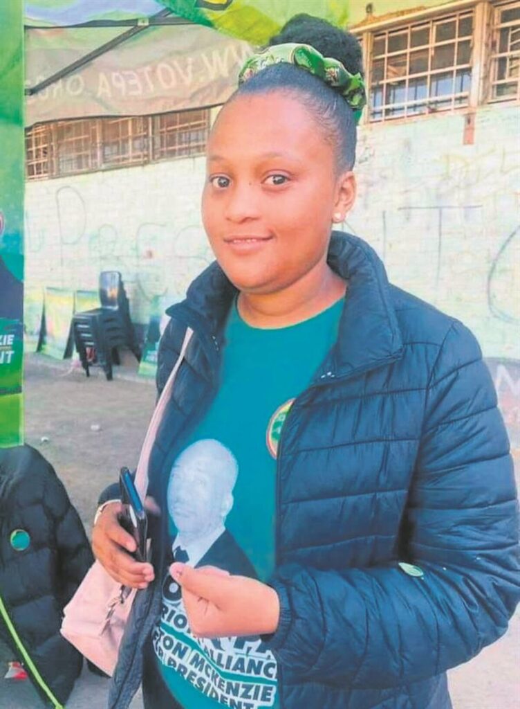 Mi-Kayla Booysen wat oorlede is weens haar beserings.