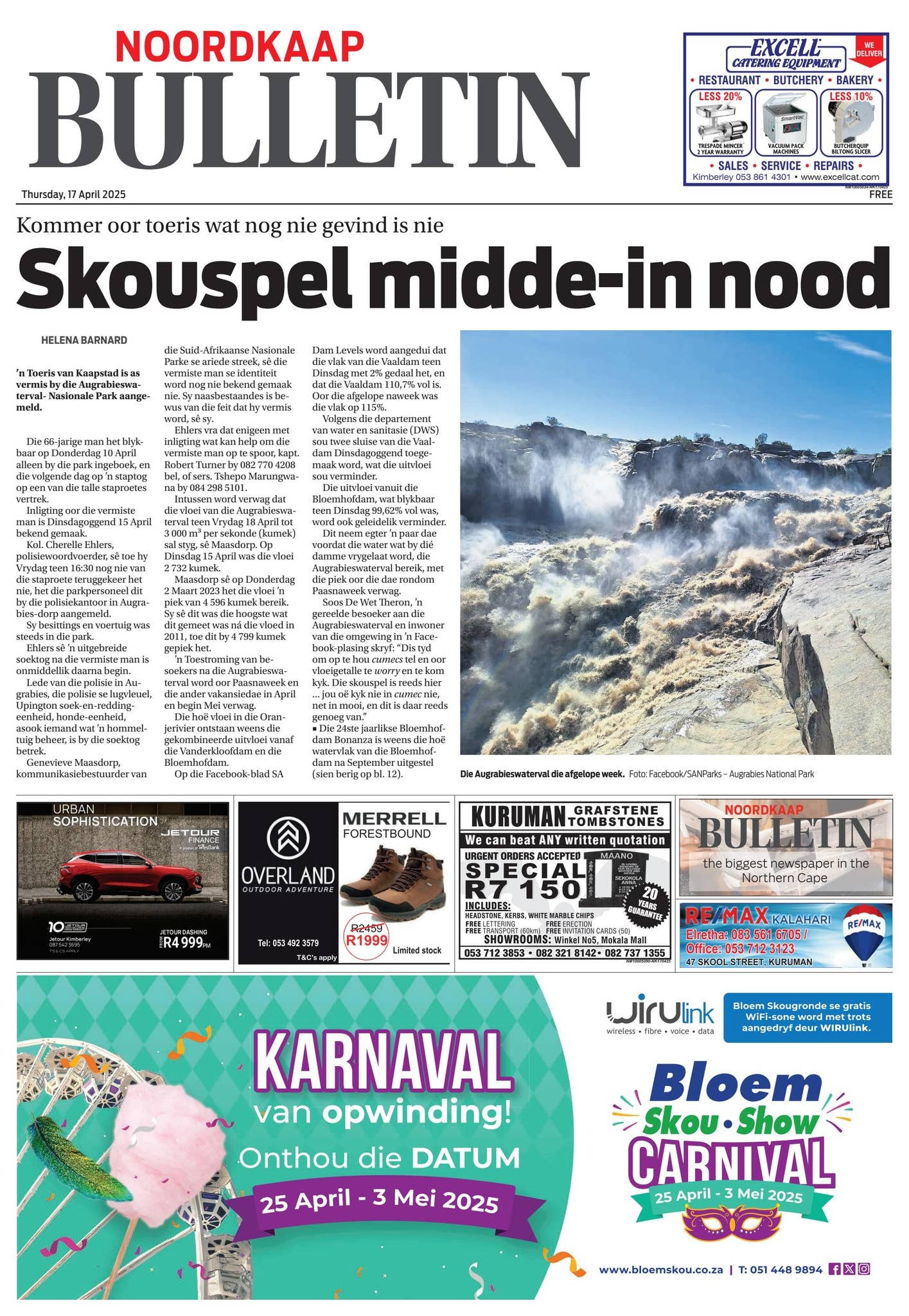 NoordkaapBulletin cover 17 April 2025